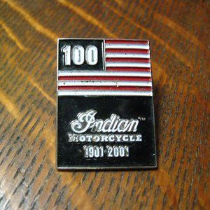 🏍 Indian Motorcycle Vintage 2001 Jacket Lapel Pin